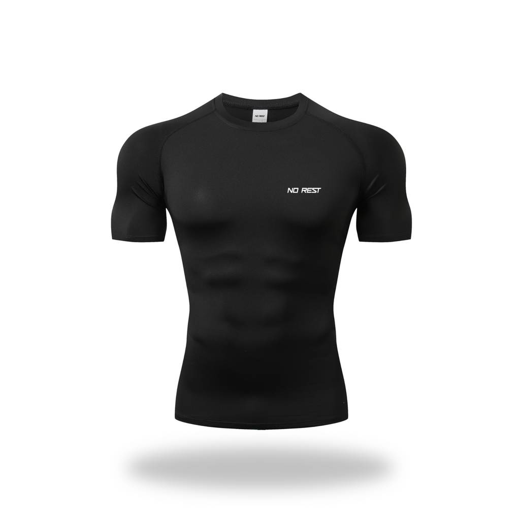 Compression Shirt unisex – eng anliegendes Performance Sportshirt für intensives Training