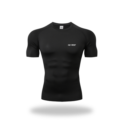 Compression Shirt unisex – eng anliegendes Performance Sportshirt für intensives Training