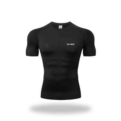 Compression Shirt unisex – eng anliegendes Performance Sportshirt für intensives Training