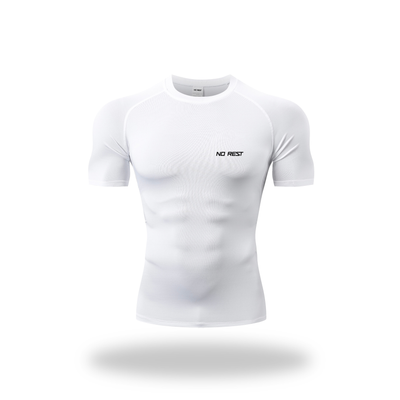 Compression Shirt unisex – eng anliegendes Performance Sportshirt für intensives Training